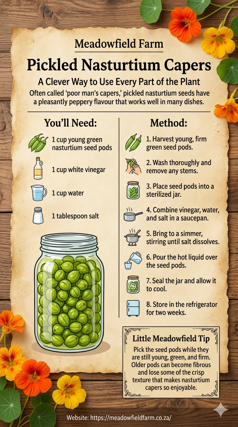 Nasturtium Capers: A Clever Way to Use Every Part of the Plant