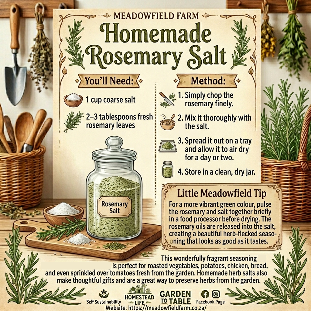 Rosemary Salt: The Easiest Herb Seasoning You’ll Ever Make