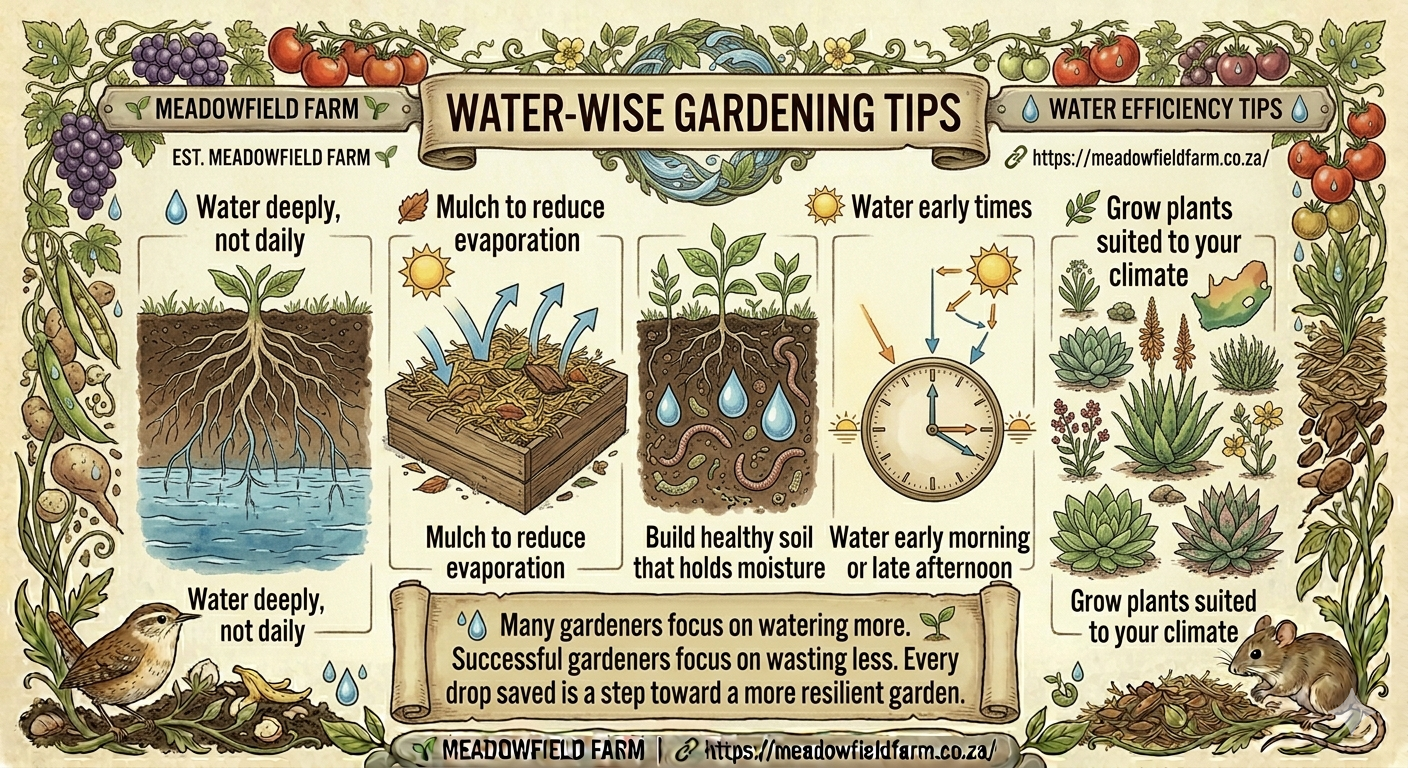 Water-Wise Gardening Tips for a More Resilient Garden