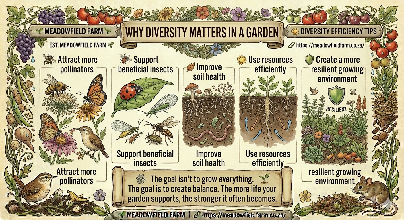 Why Diversity Matters in a Garden
